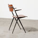 Wim Rietveld pyramid chair for Ahrend de Cirkel 1960s