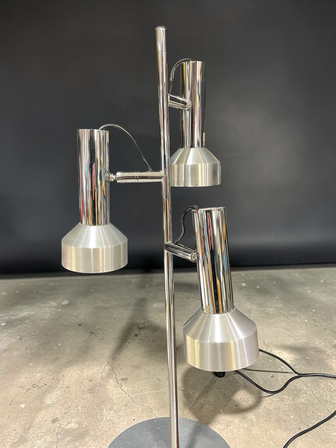 1970s three-spot floor lamp