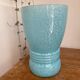 Vase vintage en verre de Clichy