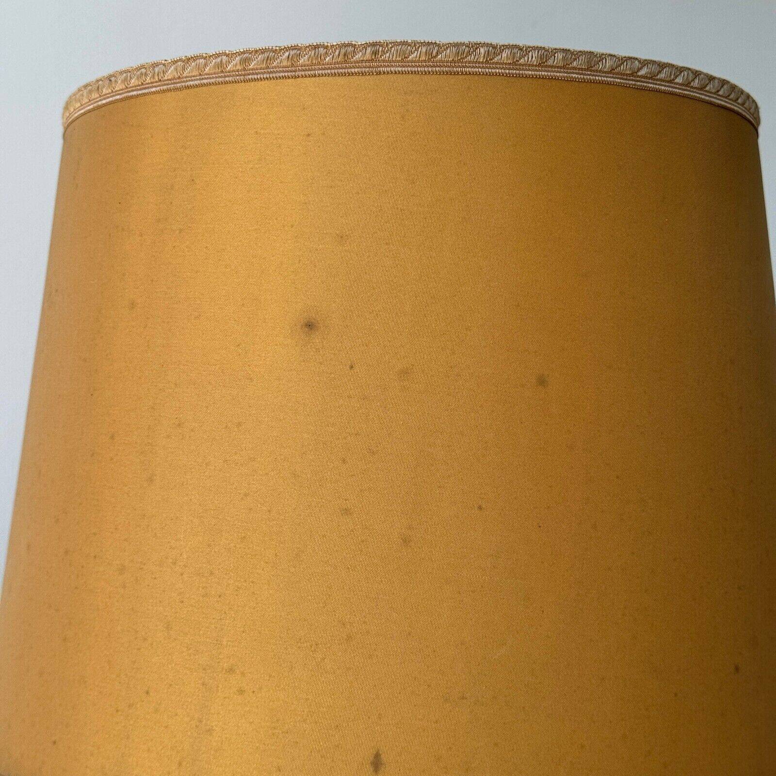 Murano Venice lamp 1960 signature golden inclusion with arrow