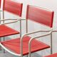 Set of 6 chairs mod. spaghetti giandomenico belotti for alias ​​80s vintage