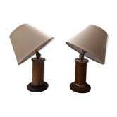 Pair of 1940 Tilting Etlin lamps