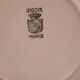 Trio assiettes creuses Digoin roses