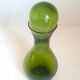 Carafe and its cap 70s, height 28 cm