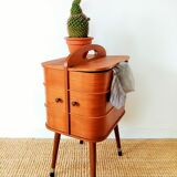 Scandinavian sewing basket
