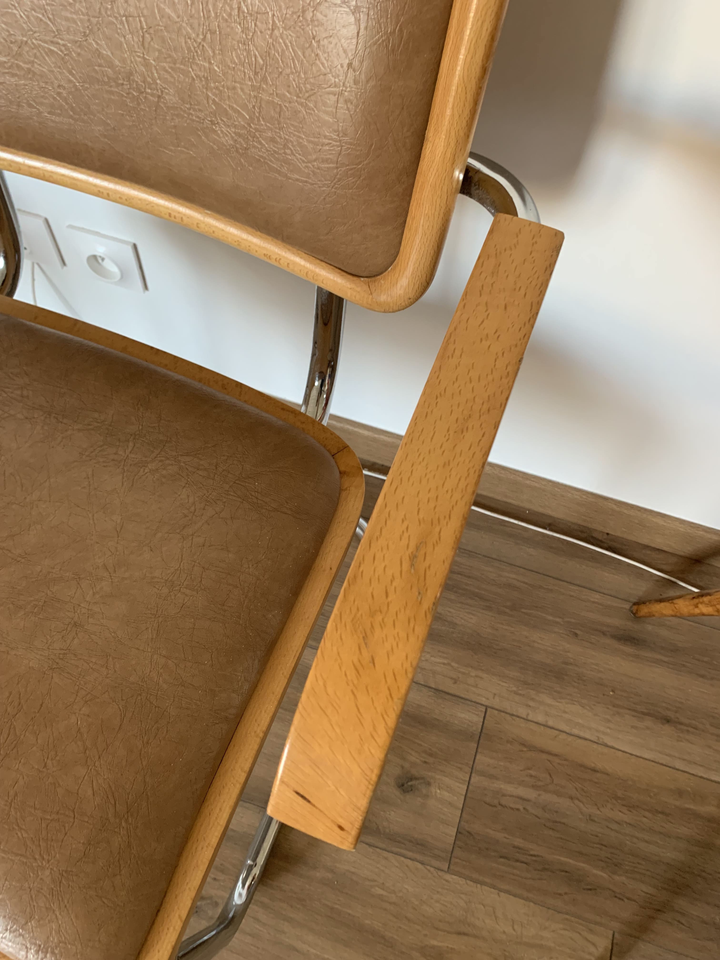 4 armchairs B64 by Marcel Breuer