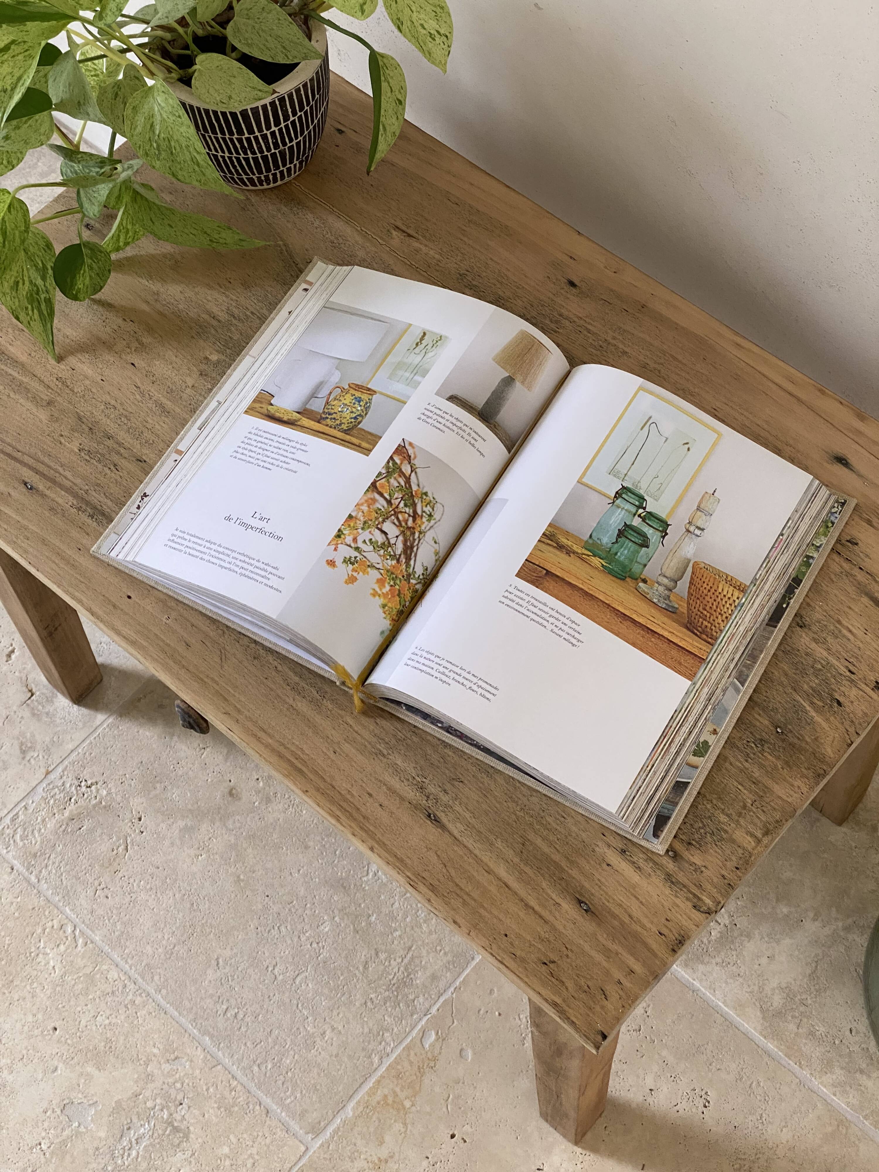 Farmhouse coffee table