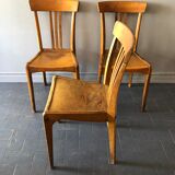 3 vintage Stella bistro chairs