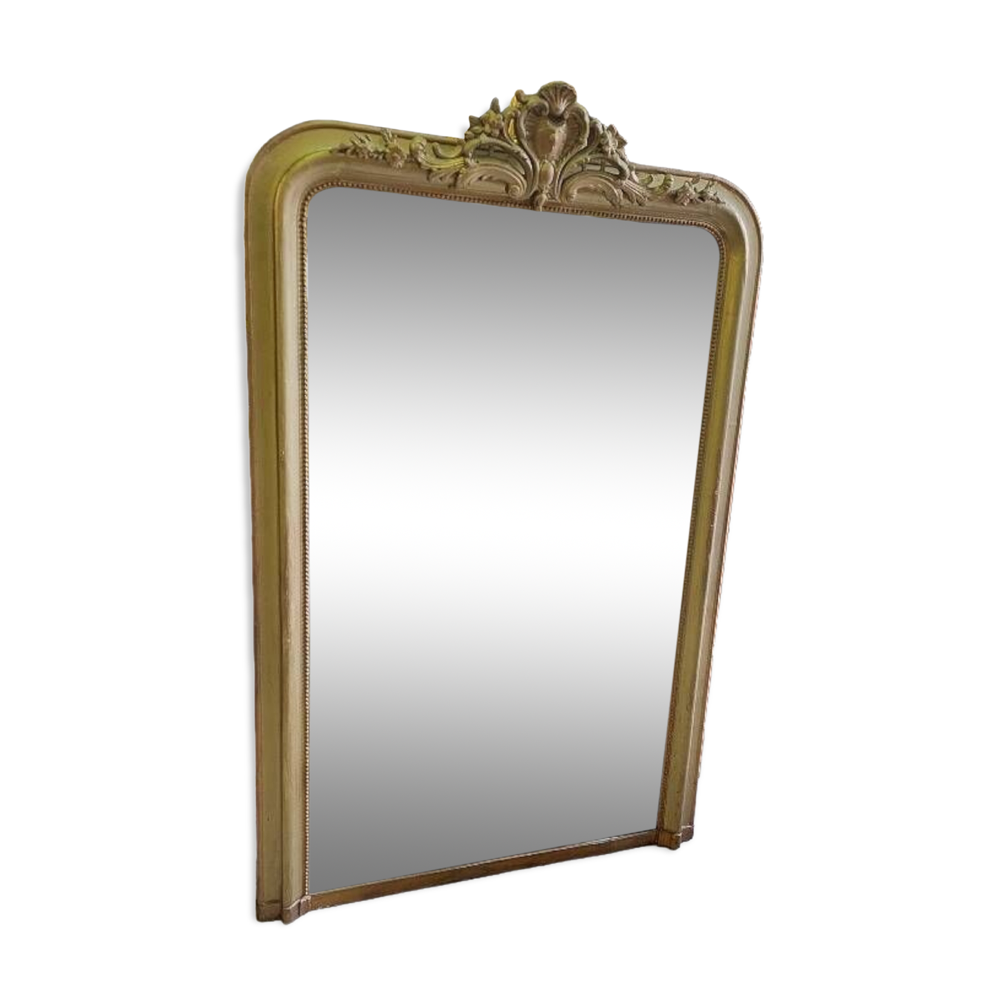 Antique louis philippe pedal mirror from the 19th century