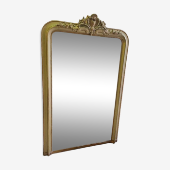 Antique louis philippe pedal mirror from the 19th century