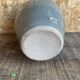 Ancient Vase JACKY COVILLE Glazed Stoneware Blue Vintage #D987