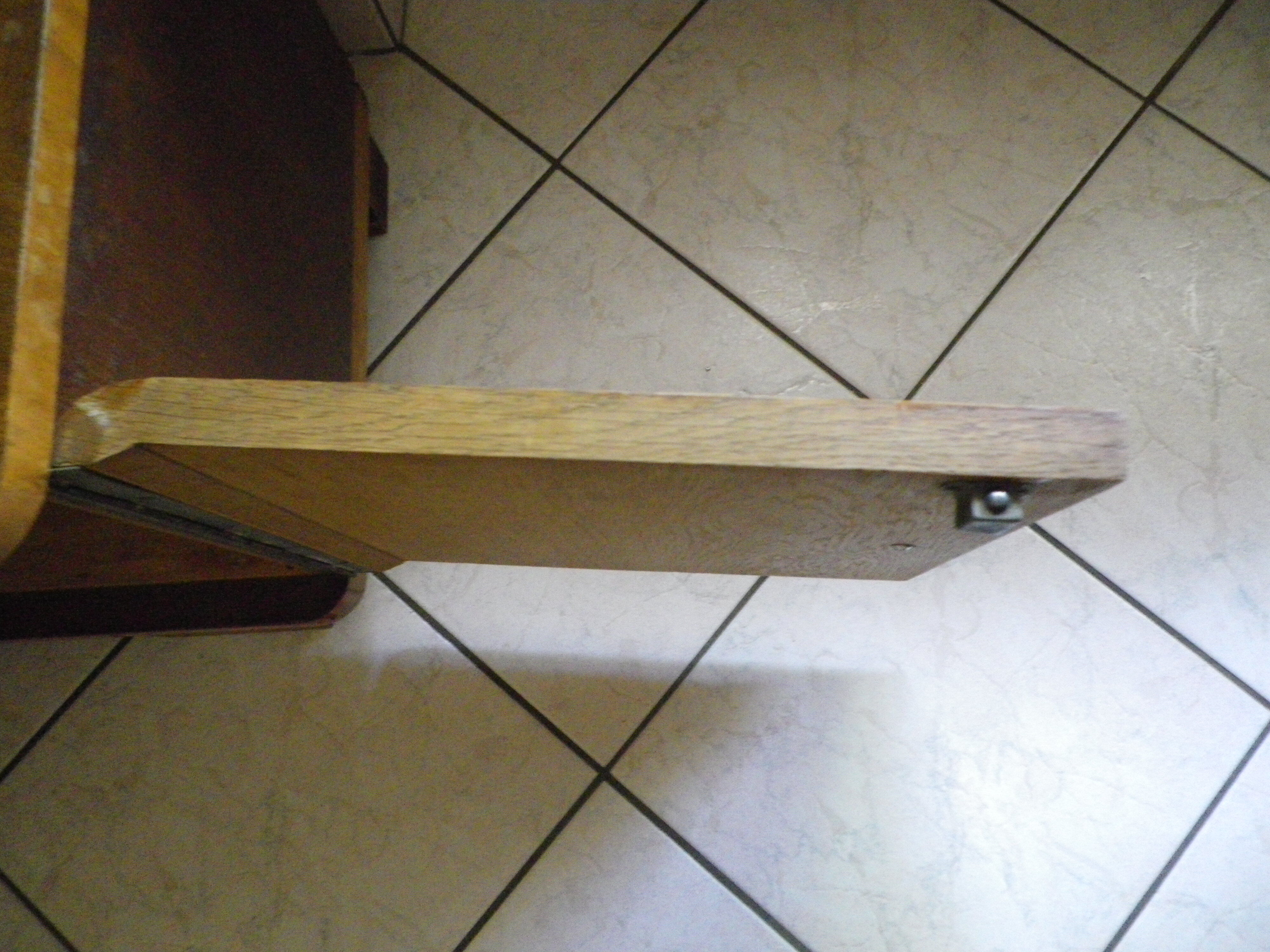 Art deco boat dressing table with large mirror 1940s