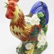 Carafe rooster in dabbling