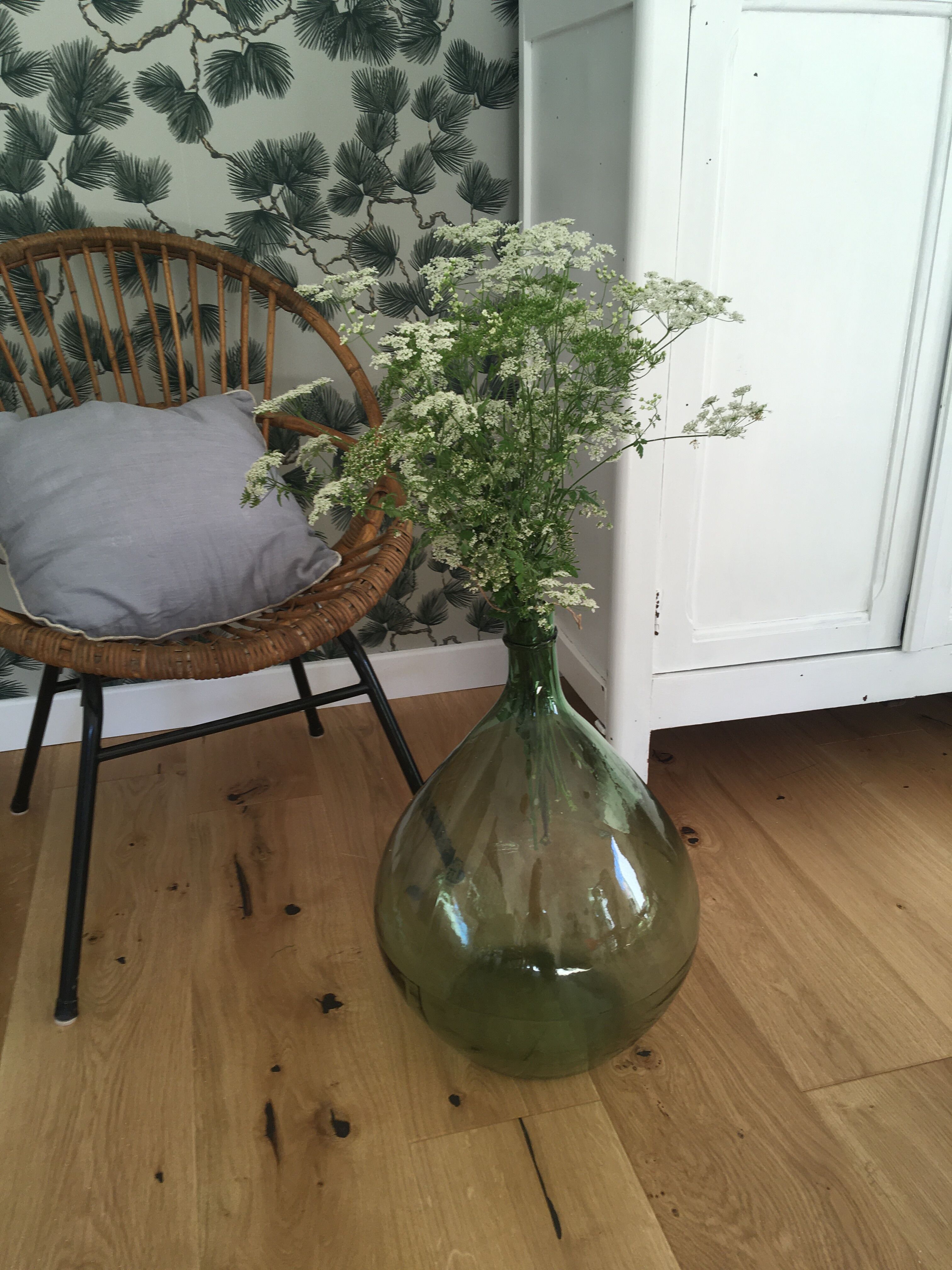 Demijohn vintage green 15L