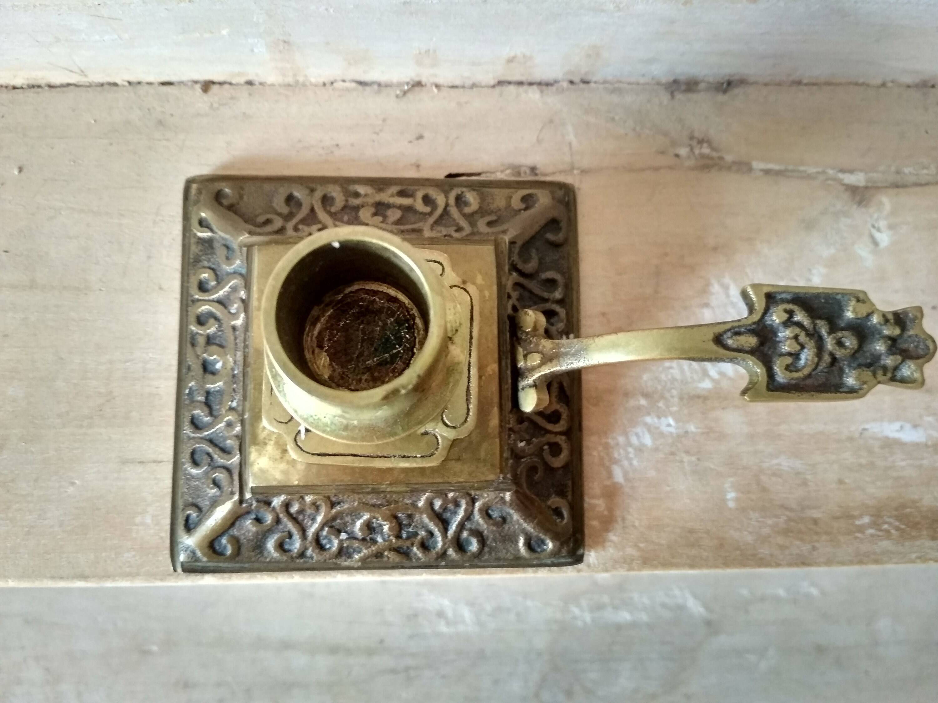 Pair of small Louis XV style gilt bronze wall sconces