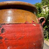 Terracotta pottery jar