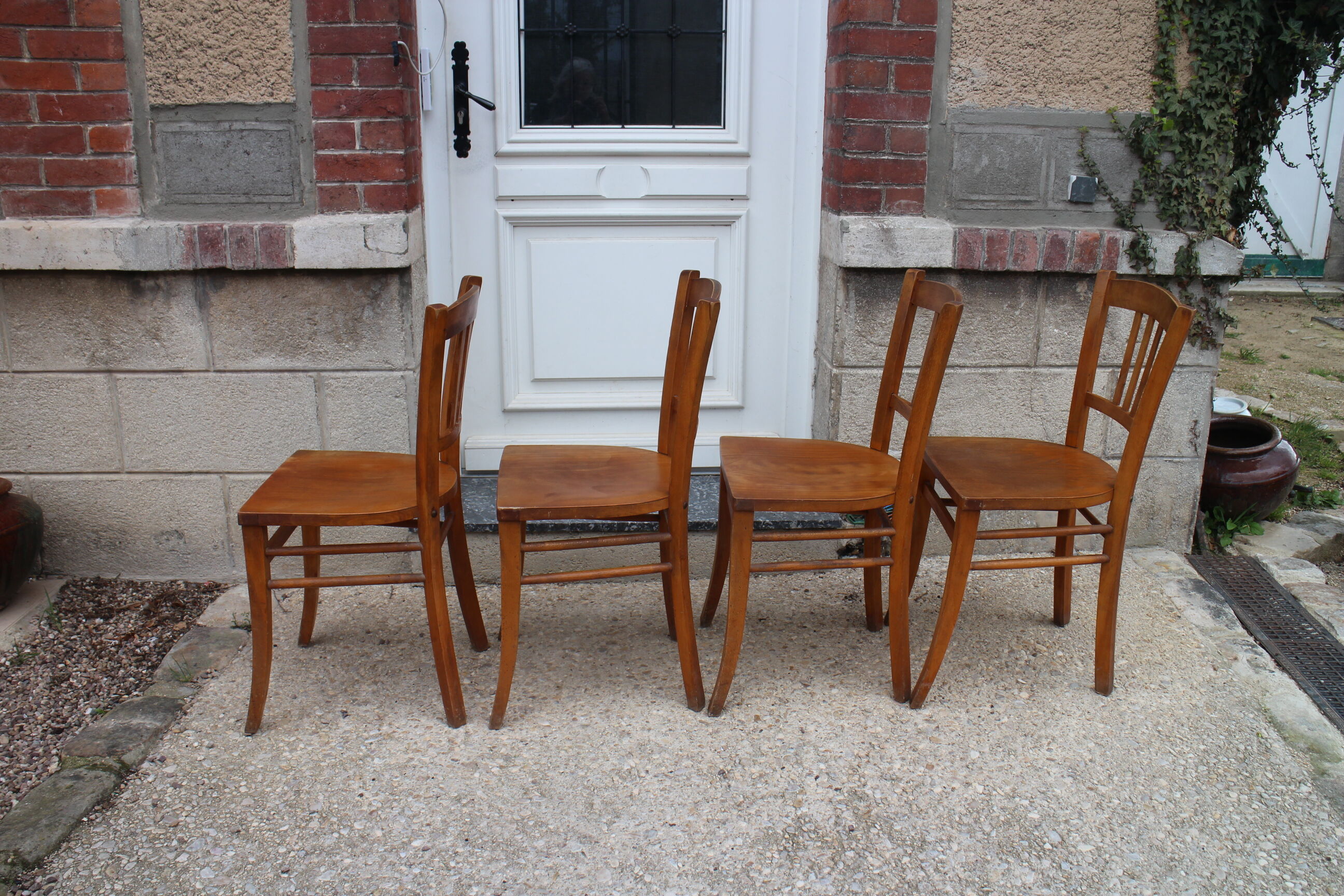 Series of bistro chairs