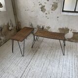 Duo of wicker tables RaouDuo of wicker tables Raoul Guysl Guys