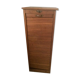 1900 oak notary curtain cabinet