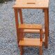 Escabeau en bois pliant 3 marches