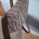 Sled chair by Self - NF14, solid wood and wool fabric, vintage 1960's