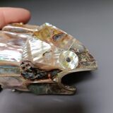 Décapsuleur ouvre-bouteille, poisson en nacre