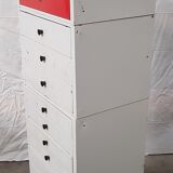 Meuble module industriel avec tiroirs métal