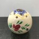 Ancien vase pique fleurs Quimper céramique peinte made in france vintage