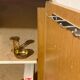 Vintage wardrobe with compass feet