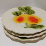 Trio of slurry dessert plates