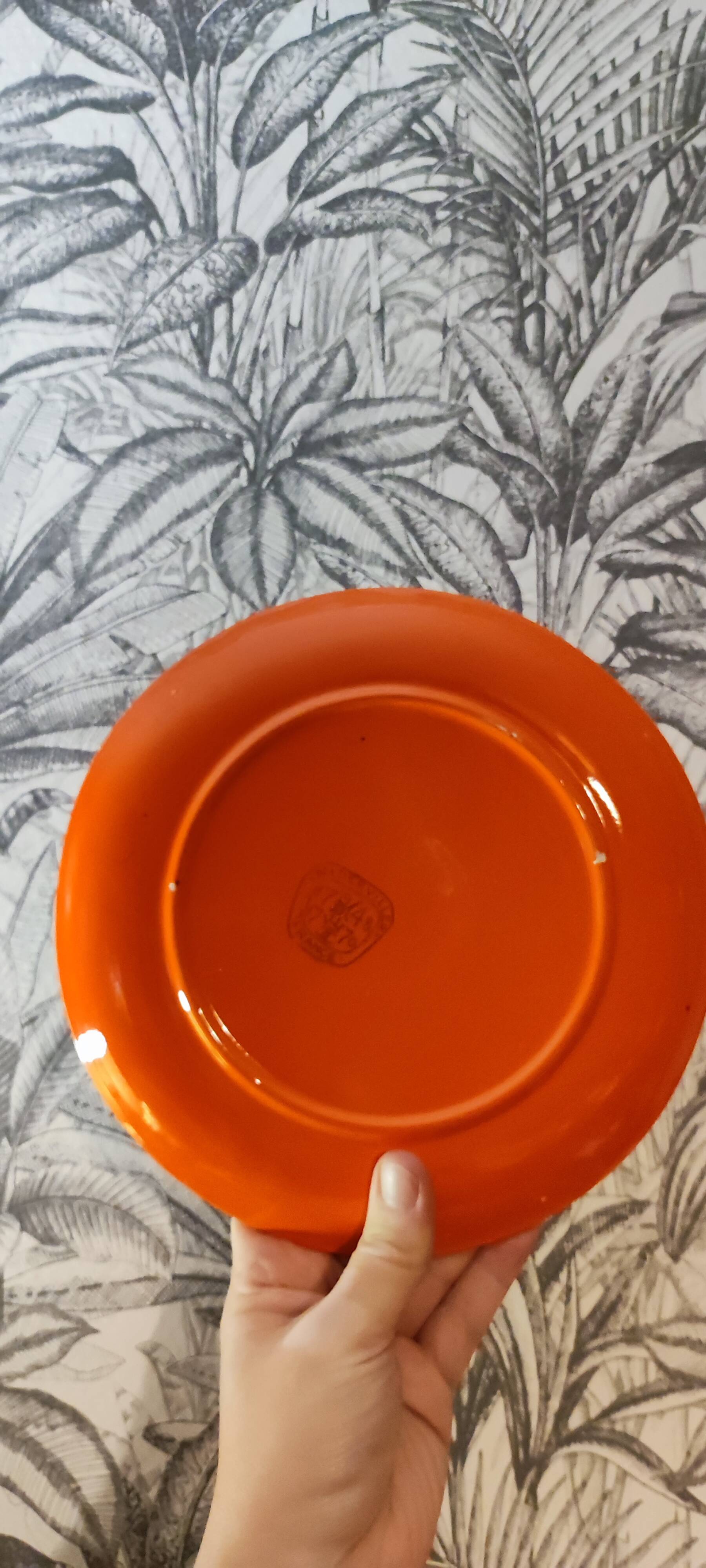 Niderviller fondue plates