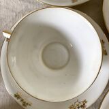 Service à thé ou café en porcelaine de Limoges