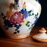 Hand-painted gargoulette floral motif