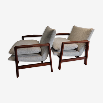 Pair of Scandinavian armchairs