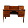 English Empire style desk in mahogany late nineteenth century