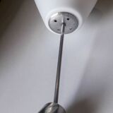 Lustre work Italian glass opalin white