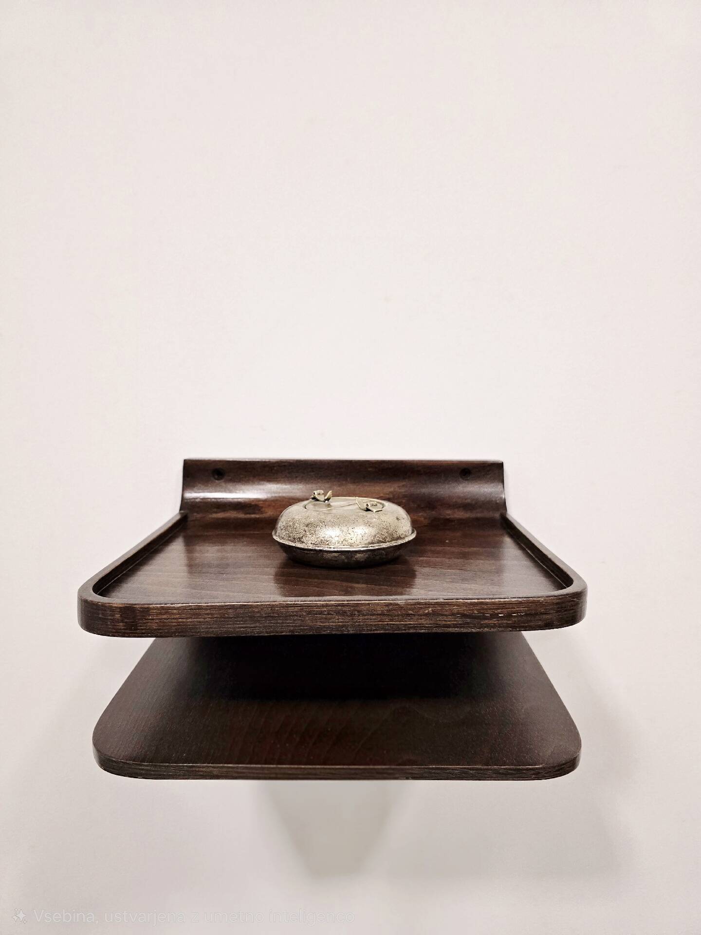 60s Floating Wall Shelf – Mid-Century Plywood