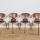 Ant Chair Model 3101 in Teak by Arne Jacobsen for Fritz Hansen, 1970s, Denm
