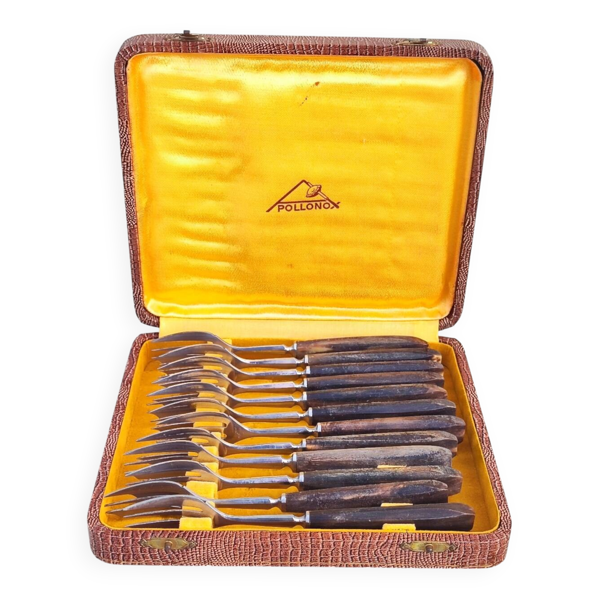 12 fourchettes à gâteau