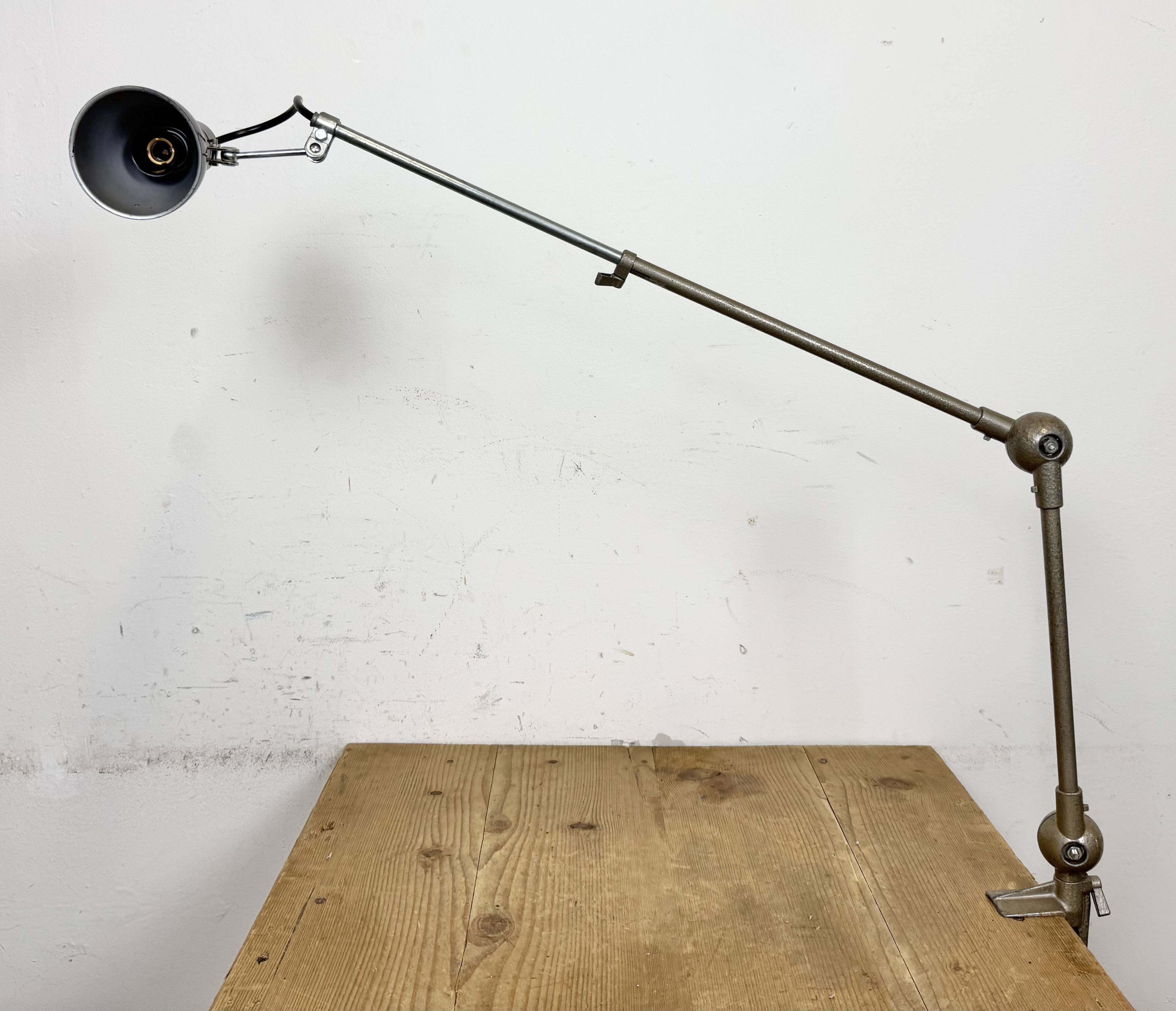 Vintage French Adjustable Table Lamp, 1960s