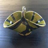 Olive green empty pocket basket