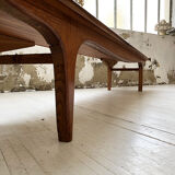 Scandinavian teak bench