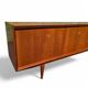 Enfilade de style scandinave en teck, 1960