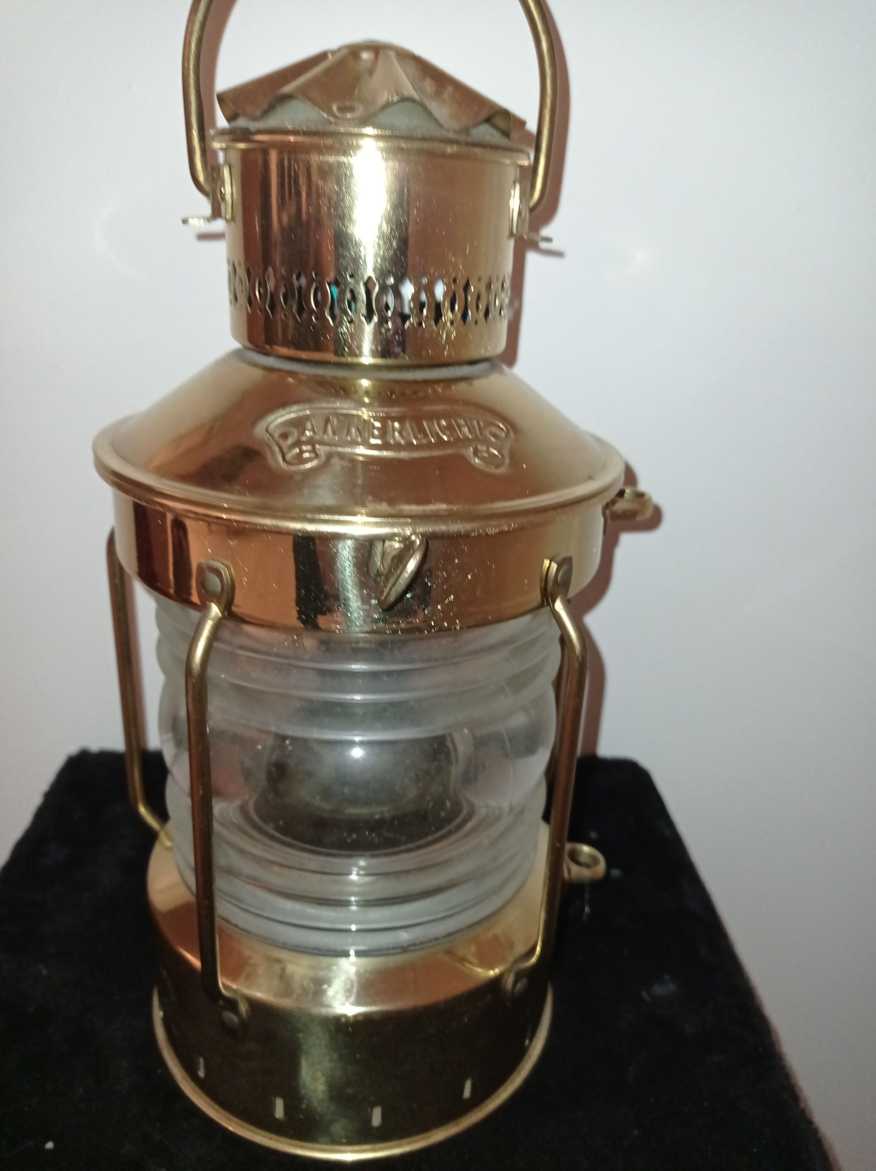 Antique marine lamp