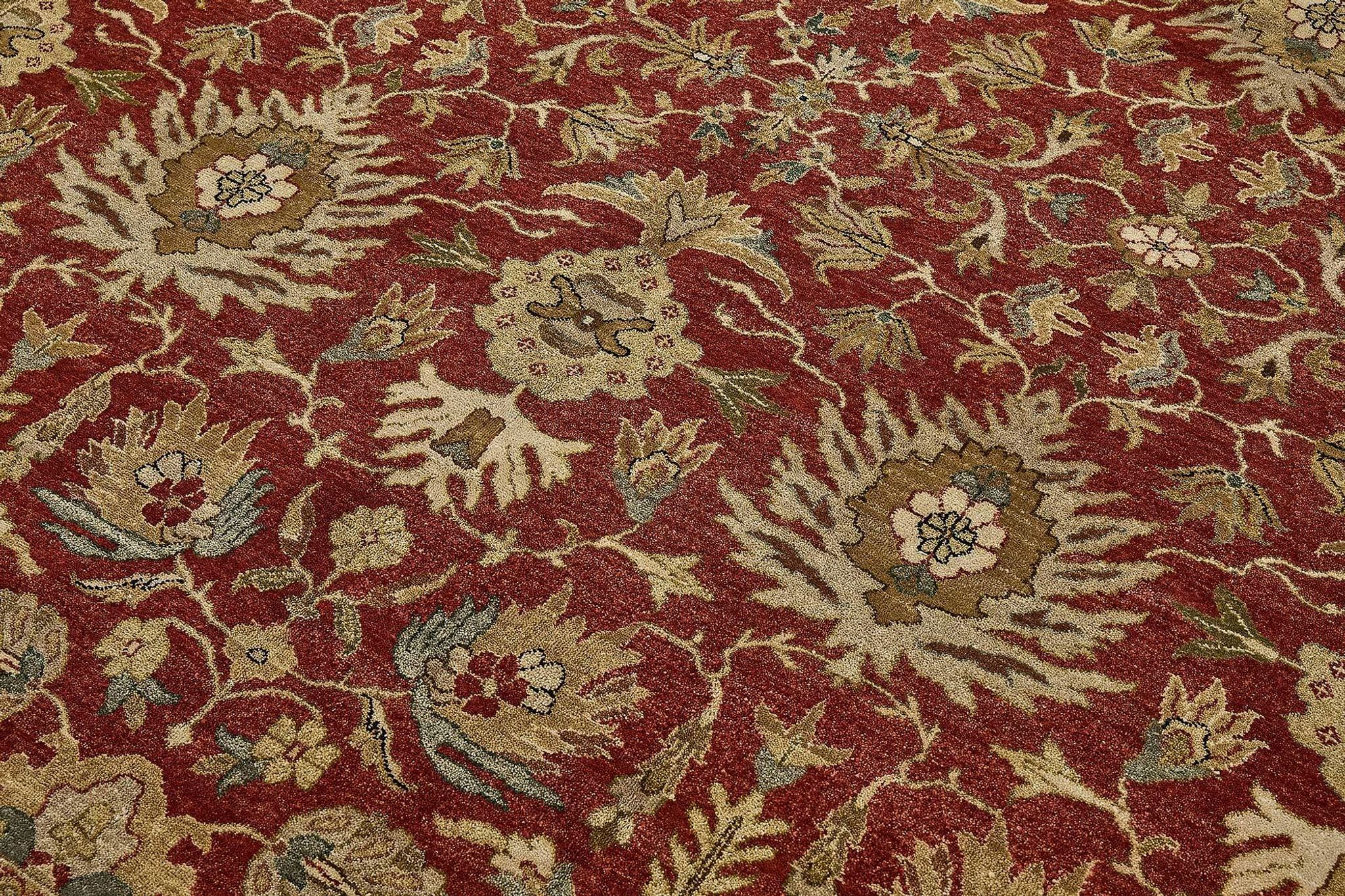 Turkish Handknotted Wool Oushak Rug 244 cm x 305 cm