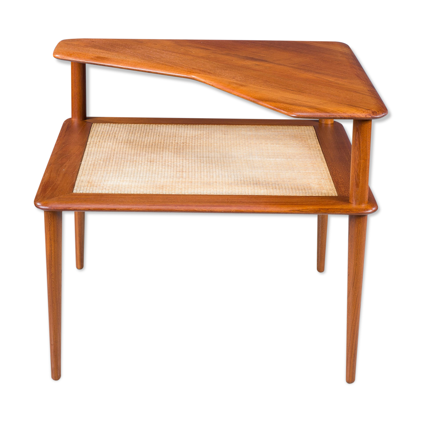 Vintage Minerva Teak Coffee Table by Peter Hvidt & Orla Molgaard Nielsen for France & Søn