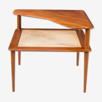 Vintage Minerva Teak Coffee Table by Peter Hvidt & Orla Molgaard Nielsen for France & Søn