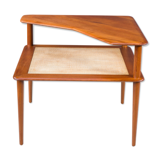 Vintage Minerva Teak Coffee Table by Peter Hvidt & Orla Molgaard Nielsen for France & Søn