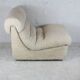 Chair "Space Age" in unbleached wool, France, circa 1970