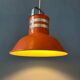 Suspension Space Age in orange/red metal